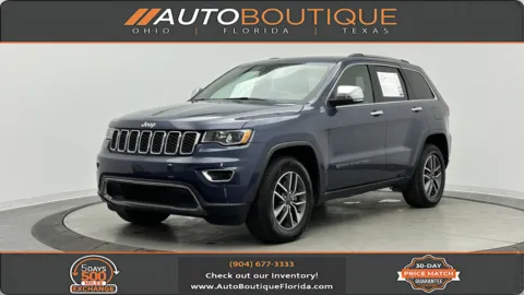 Blue 2021 Jeep Grand Cherokee Limited for sale in Jacksonville, FL