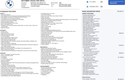 Photos of 2019 BMW 4 Series 430i xDrive for sale in Jacksonville, FL at Auto Boutique Florida