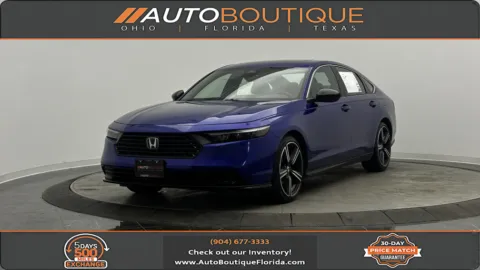 Blue 2024 Honda Accord Hybrid Sport for sale in Jacksonville, FL