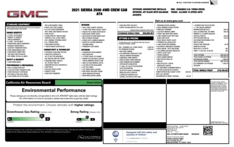 Photos of 2021 GMC Sierra 2500HD AT4 for sale in Jacksonville, FL at Auto Boutique Florida