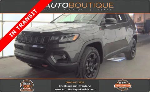 Gray 2024 Jeep Compass Trailhawk for sale in Jacksonville, FL