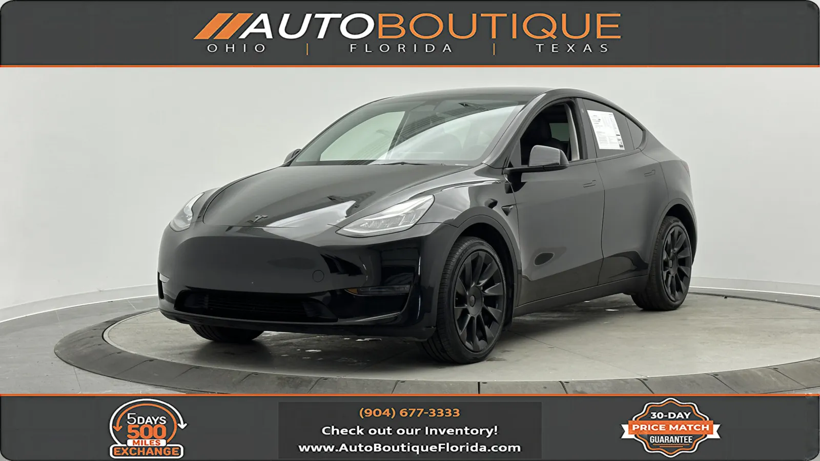 Used 2023 Tesla Model Y Long Range with VIN 7SAYGDEE8PA054605 for sale in Jacksonville, FL