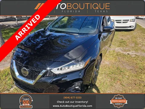 Black 2019 Nissan Maxima SR for sale in Jacksonville, FL