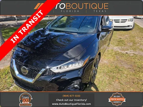 Black 2019 Nissan Maxima SR for sale in Jacksonville, FL