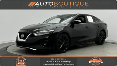 Black 2019 Nissan Maxima SR for sale in Jacksonville, FL