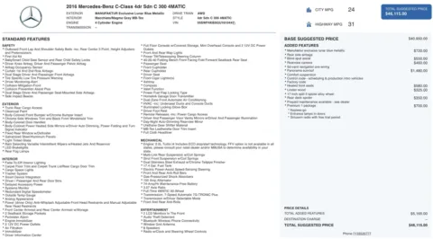 More photos of 2016 Mercedes-Benz C-Class C 300 Luxury at Auto Boutique Florida, FL