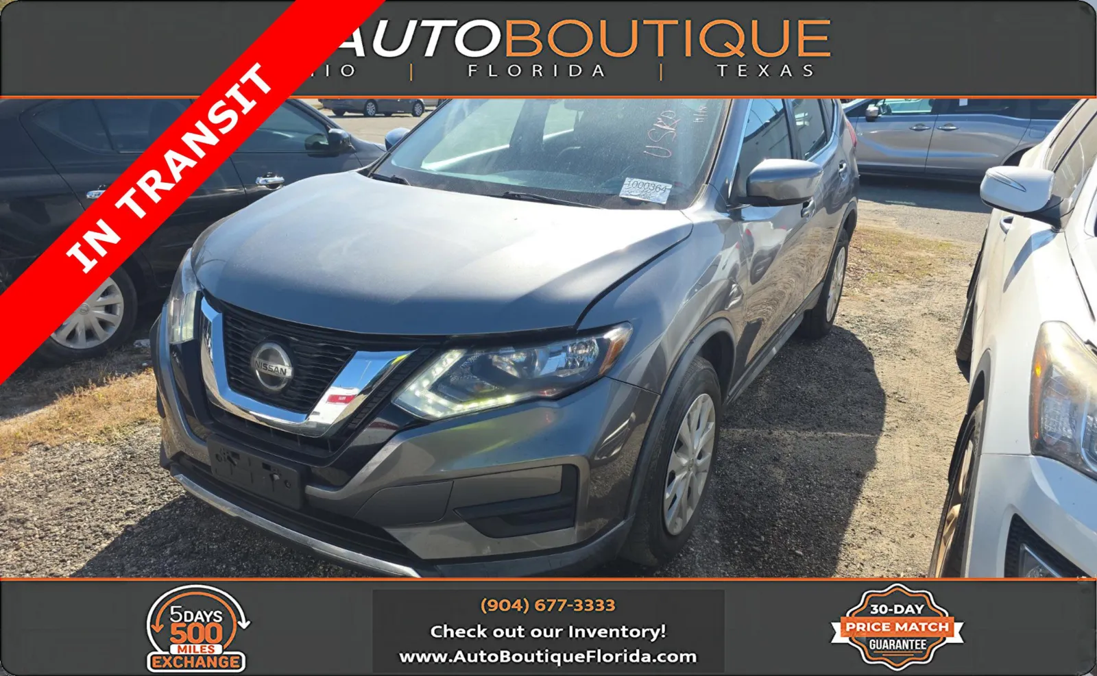 Gray 2019 Nissan Rogue S for sale in Jacksonville, FL