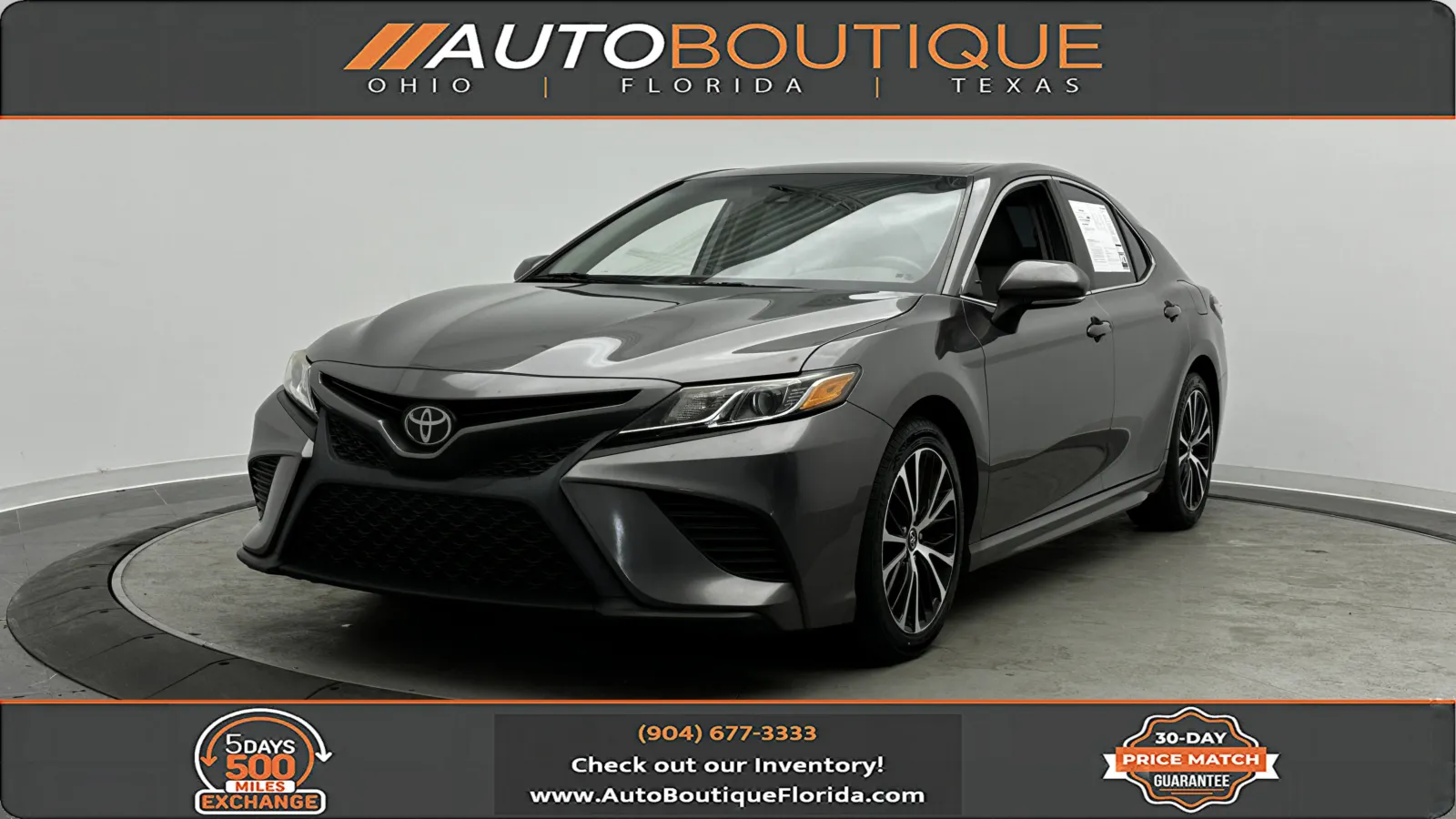 2019 Toyota Camry SE for sale in Jacksonville, FL