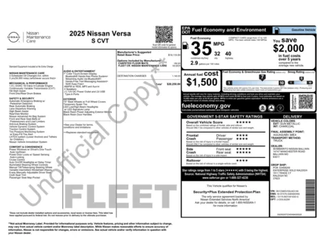 More photos of 2025 Nissan Versa S at Auto Boutique Florida, FL