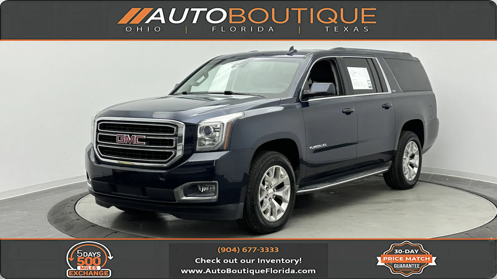 2017 GMC Yukon XL SLT for sale in Jacksonville, FL