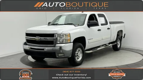 White 2007 Chevrolet Silverado 2500HD LT w/2LT for sale in Jacksonville, FL