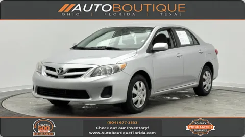 Gray 2011 Toyota Corolla LE for sale in Jacksonville, FL