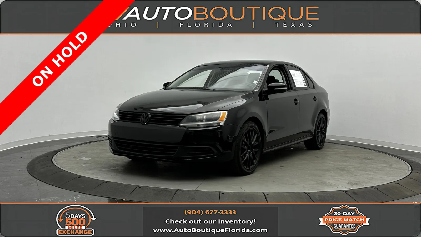 Black 2011 Volkswagen Jetta Sedan SE PZEV for sale in Jacksonville, FL