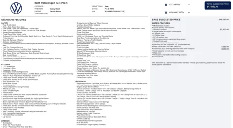 More photos of 2021 Volkswagen ID.4 Pro S at Auto Boutique Florida, FL