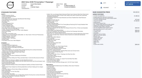 Photos of 2022 Volvo XC90 Inscription for sale in Jacksonville, FL at Auto Boutique Florida