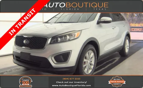 Silver 2017 Kia Sorento LX for sale in Jacksonville, FL