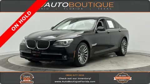 Black 2011 BMW 7 Series 750i for sale in Jacksonville, FL