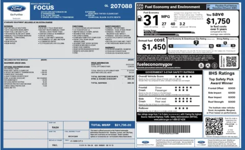More photos of 2016 Ford Focus SE at Auto Boutique Florida, FL