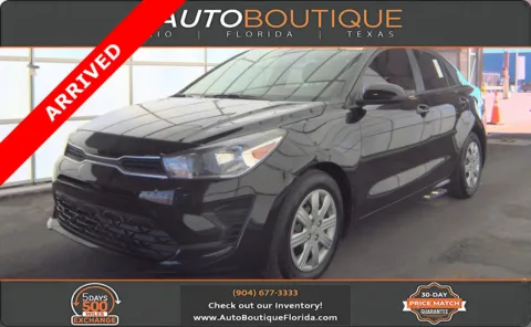 Black 2023 Kia Rio S for sale in Jacksonville, FL