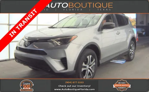 Silver 2018 Toyota RAV4 LE for sale in Jacksonville, FL