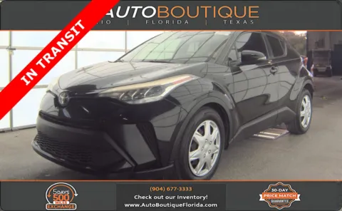 Black 2021 Toyota C-HR LE for sale in Jacksonville, FL