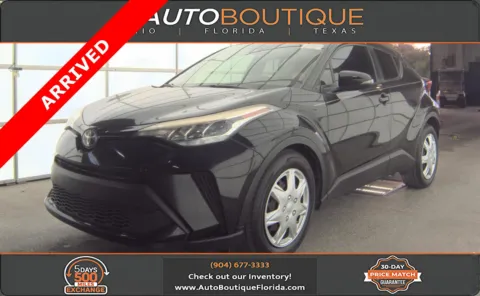 Black 2021 Toyota C-HR LE for sale in Jacksonville, FL