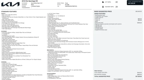 Photos of 2018 Kia Sportage EX for sale in Jacksonville, FL at Auto Boutique Florida