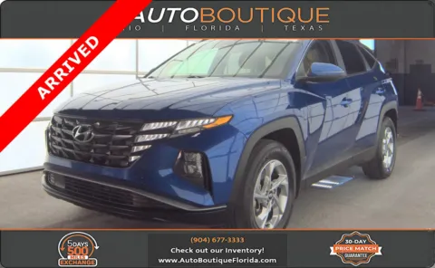 Blue 2023 Hyundai Tucson SEL for sale in Jacksonville, FL