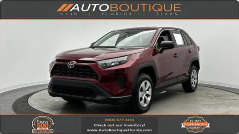 Red 2022 Toyota RAV4 LE for sale in Jacksonville, FL