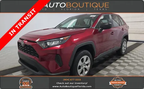 Red 2022 Toyota RAV4 LE for sale in Jacksonville, FL
