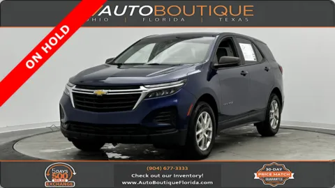 Blue 2022 Chevrolet Equinox LS for sale in Jacksonville, FL