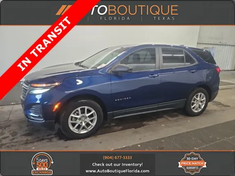 Blue 2022 Chevrolet Equinox LS for sale in Jacksonville, FL