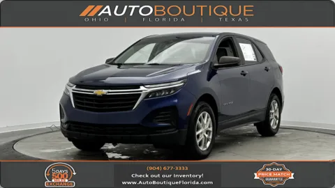 Blue 2022 Chevrolet Equinox LS for sale in Jacksonville, FL