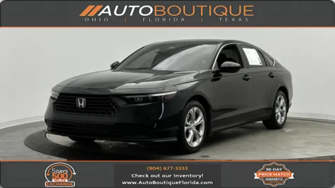 Black 2025 Honda Accord Sedan LX for sale in Jacksonville, FL