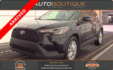 Black 2025 Toyota Corolla Cross LE for sale in Jacksonville, FL