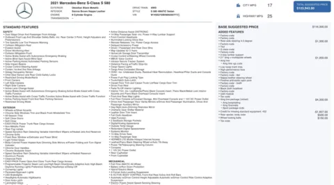 More photos of 2021 Mercedes-Benz S-Class S 580 at Auto Boutique Florida, FL