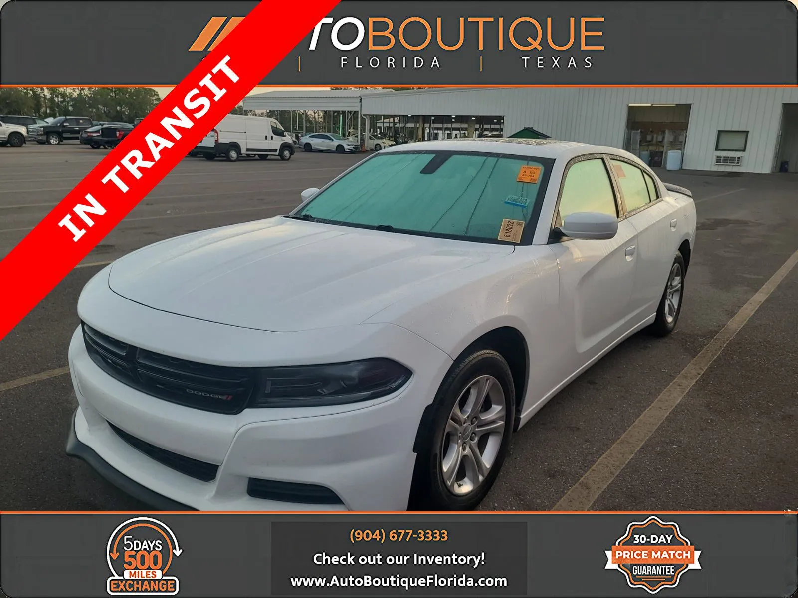 White 2022 Dodge Charger SXT for sale in Jacksonville, FL