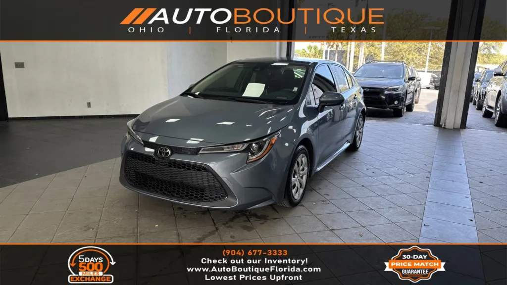 2020 Toyota Corolla LE for sale in Jacksonville, FL