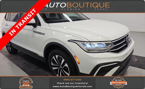 White 2023 Volkswagen Tiguan S for sale in Jacksonville, FL
