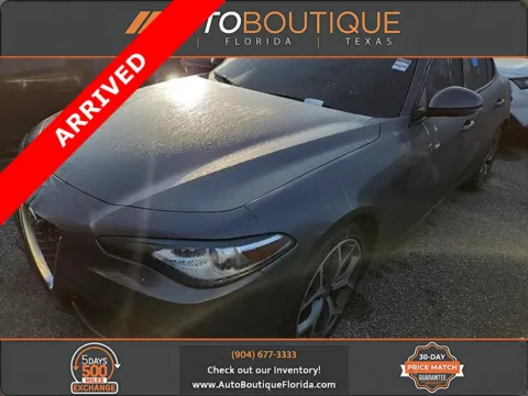 Gray 2018 Alfa Romeo Giulia Ti Sport for sale in Jacksonville, FL
