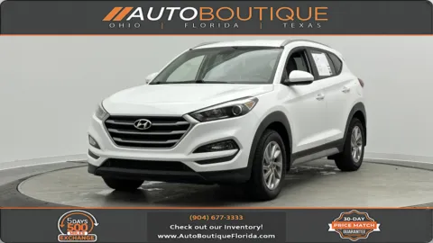 White 2018 Hyundai Tucson SEL for sale in Jacksonville, FL