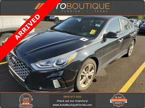 Black 2019 Hyundai Sonata SEL for sale in Jacksonville, FL