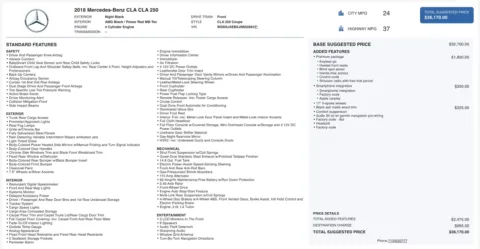 More photos of 2018 Mercedes-Benz CLA 250 at Auto Boutique Florida, FL