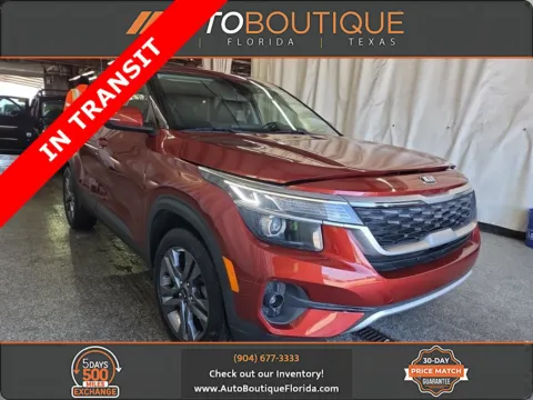 Orange 2021 Kia Seltos S for sale in Jacksonville, FL