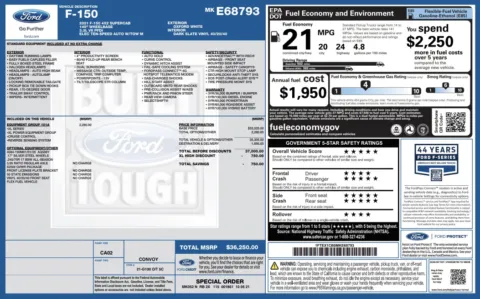 Photos of 2021 Ford F-150 XL for sale in Jacksonville, FL at Auto Boutique Florida