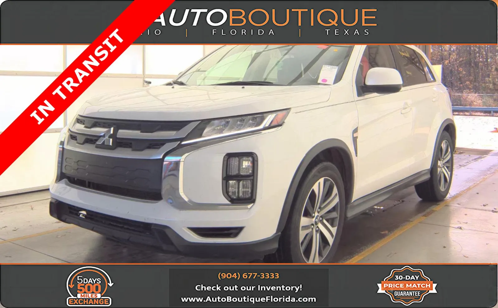 White 2021 Mitsubishi Outlander Sport ES for sale in Jacksonville, FL