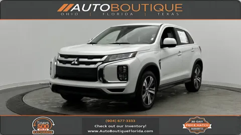 White 2021 Mitsubishi Outlander Sport ES for sale in Jacksonville, FL