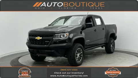 Black 2018 Chevrolet Colorado 4WD ZR2 for sale in Jacksonville, FL