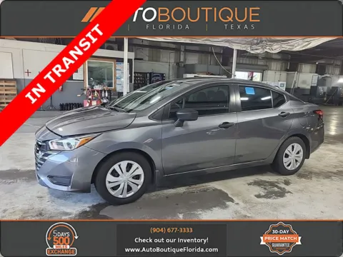 Gray 2023 Nissan Versa S for sale in Jacksonville, FL