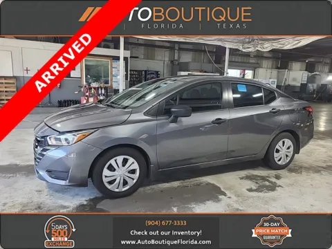 Gray 2023 Nissan Versa S for sale in Jacksonville, FL